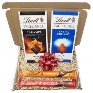 Letterbox Lindt Lindor Chocolate Bar Selection