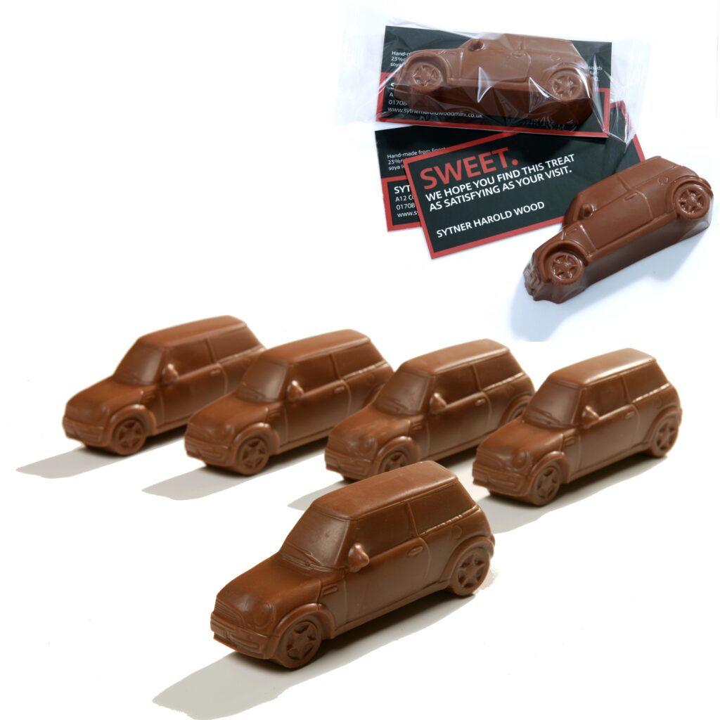 Bespoke promotional mini chocolate