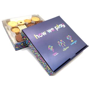 Promotional bespoke, corporate promotional chocolates Favourites Sweet Biscuit Assortment