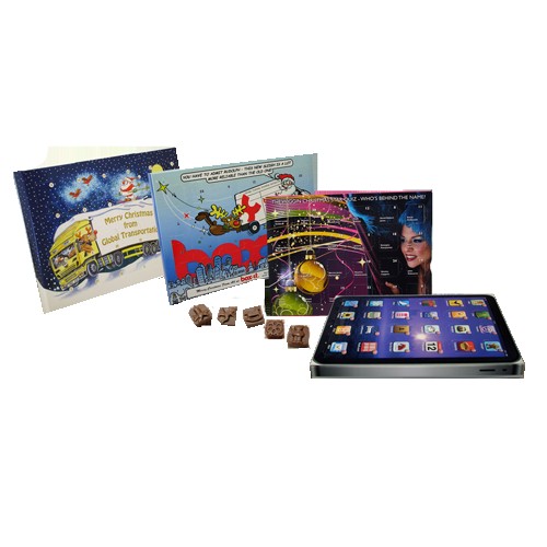 Desktop (Rectangle) Personalised Promotional Advent Calendar