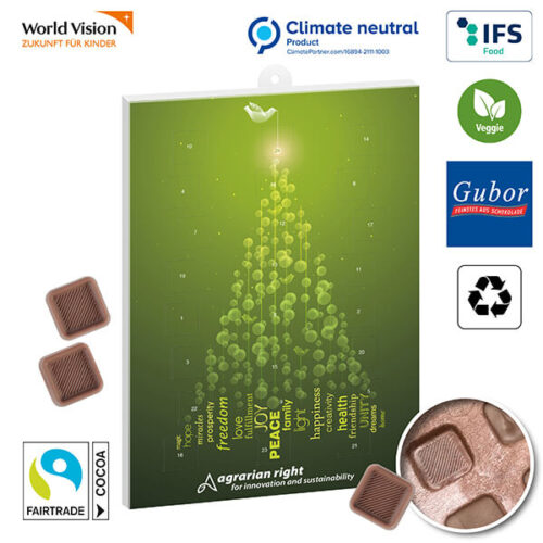 Eco Plus Chocolate Advent Calendar