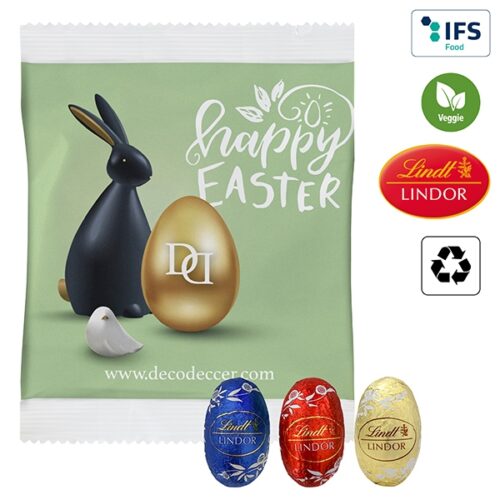 Lindor Mini Eggs Trio in Paper Bag