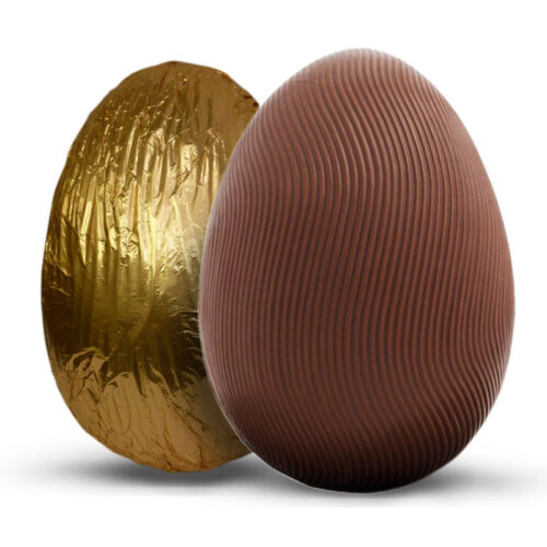 Hollow Foiled Egg 25g, 80g & 100g. No Personalisation