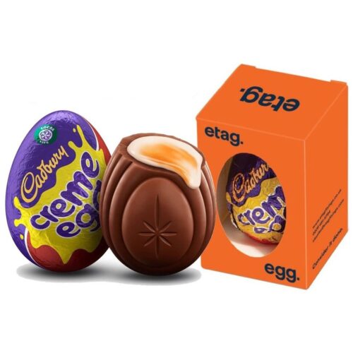 Cadbury Creme & Caramel Egg in Full Colour Recyclable Box