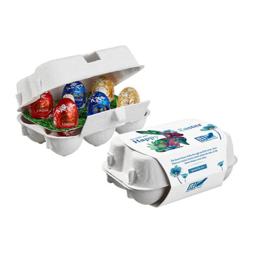 6 & 12 Lindt Lindor Eggs in box