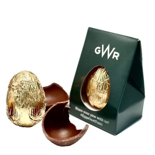 Full Colour Print with Tapered Packing Egg.  Recyclable.