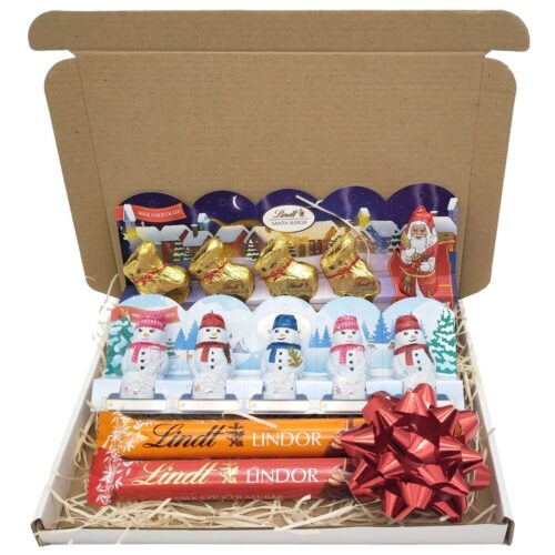 Cost Effective Lindt Lindor Snowmen, Reindeer & Bar Gift Box