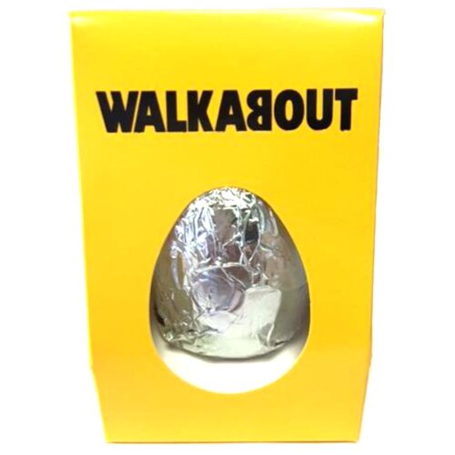 Foil Print Egg with Tapered Packing. Recyclable.