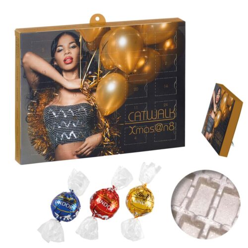 Full Size Lindt Lindor Truffle Desktop Advent Calendar