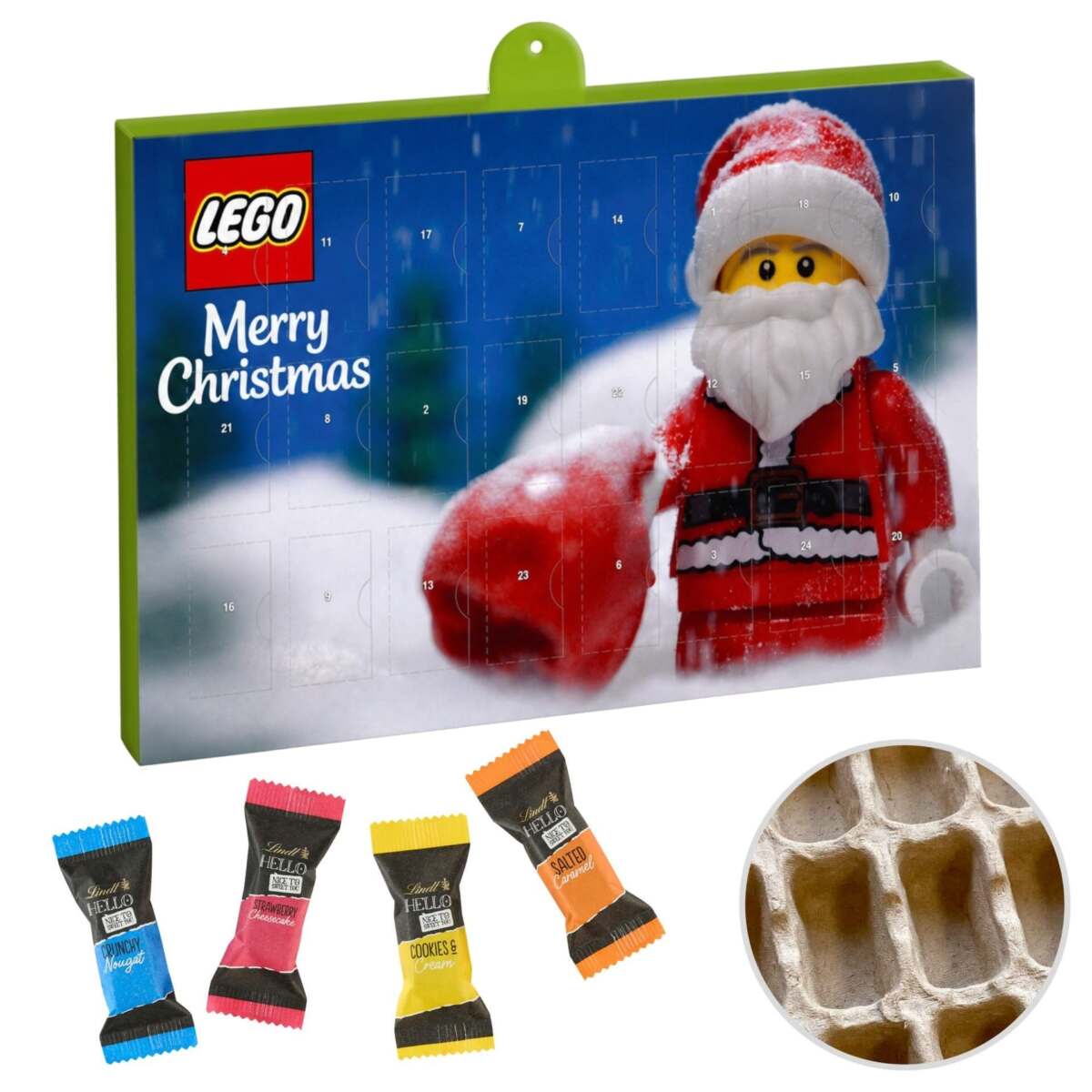 bespoke corporate branded Hello Mini Stick from Lindt advent calendars
