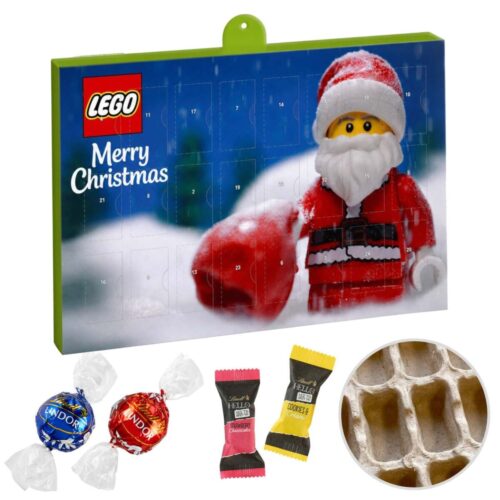 bespoke corporate branded Lindt Lindor Truffles & Hello Mini Stick Lindt Mixadvent calendars